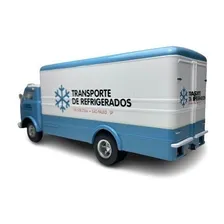 Miniatura Caminhão Fnm D11000 Transporte Refrigerados Ed 17 Foto mini 3