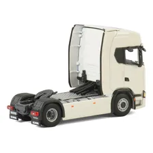 Miniatura Caminhão New Scania S730 - 2019 V8 Wsi = Arpra. Cor Branco 4x2 Foto mini  2