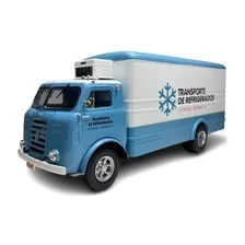 Miniatura Caminhão Fnm D11000 Transporte Refrigerados Ed 17 Foto mini 1