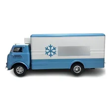 Miniatura Caminhão Fnm D11000 Transporte Refrigerados Ed 17 Foto mini 2