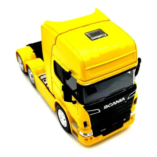 Miniatura Caminhão Scania V8 R730 Trucado 6x2 Escala 1:32 Foto 1