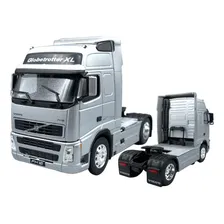 Miniatura Caminhão Volvo Fh 12 500 Welly Escala 1:32 Cor Cinza Foto mini 1