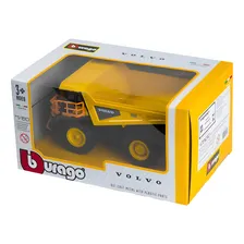 Miniatura Caminhão Volvo R100e Cor Amarelo Foto mini  2