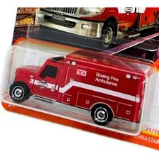 Miniatura Carrinho Ferro Ambulância International Matchbox Cor Miniatura Ambulância Foto mini 3