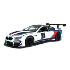 Miniatura Carro Bmw M6 Gt3 Com Luz E Som Foto mini 1