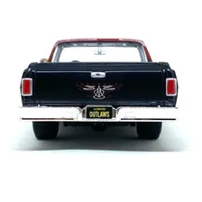 Miniatura Carro Chevrolet El Camino 1965 1:25 Maisto Design Cor Preto Foto mini 4