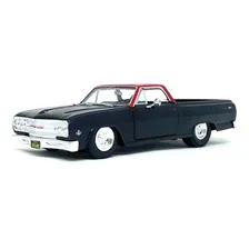 Miniatura Carro Chevrolet El Camino 1965 1:25 Maisto Design Cor Preto Foto mini 1