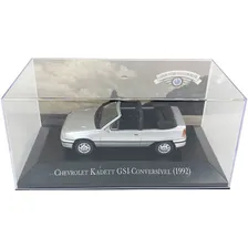 Miniatura Carro Chevrolet Kadett Conversível 1992 Prata Foto mini 1