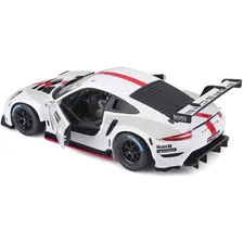 Miniatura Carro Escala 1:24 Porsche 911 Rsr Gt Burago Foto mini  2