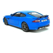 Miniatura Carro Jaguar Xkr-s Azul 1:24 Burago Foto mini 4