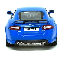 Miniatura Carro Jaguar Xkr-s Azul 1:24 Burago Foto mini  3