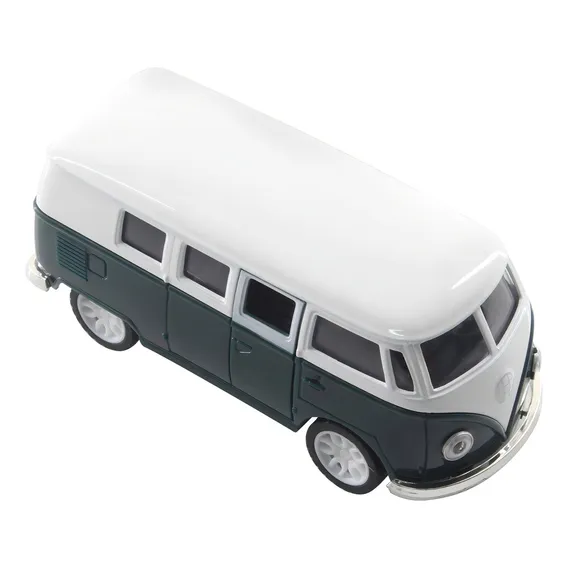 Miniatura Carro Volkswagen Kombi Verde Foto 1