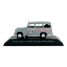 Miniatura Carro Willys Rural Radio Patrulha Edição 6 Foto mini 2