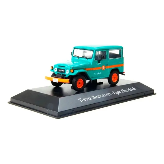 Miniatura Carros Nacionais Toyota Bandeirante Cia Light Foto 1