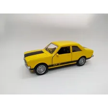 Miniatura Chevette Gpii 1976/1979 Carros Do Brasil Clássicos Cor Amarelo Foto  mini 1