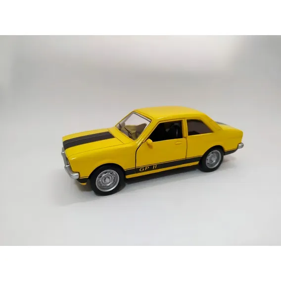 Miniatura Chevette Gpii 1976/1979 Carros Do Brasil Clássicos Cor Amarelo Foto 1