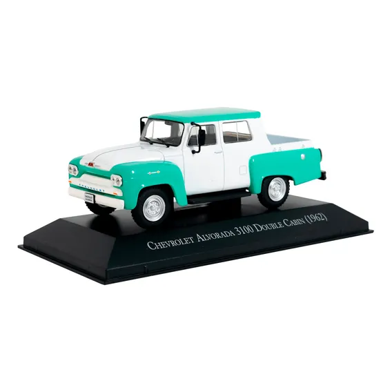 Miniatura Chevrolet Alvorada 3100 Cabine Dupla 1962 Ed 118 Foto 1