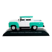 Miniatura Chevrolet Alvorada 3100 Cabine Dupla 1962 Ed 118 Foto mini 3