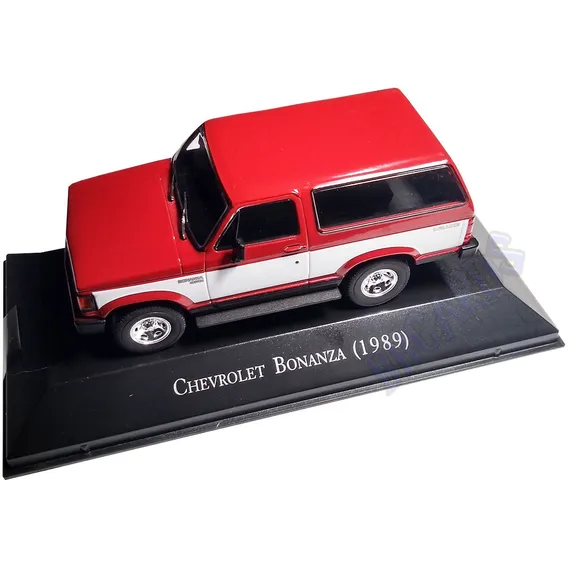 Miniatura Chevrolet Bonanza 1989 Coleção Carros Do Brasil Foto 1