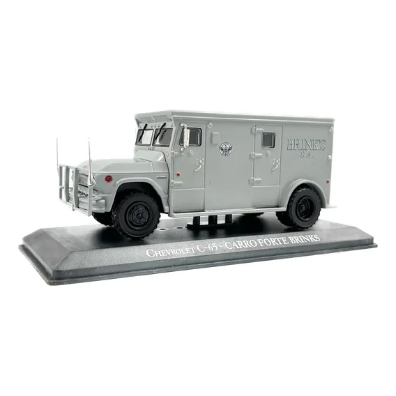 Miniatura Chevrolet C-65 Carro Forte Brinks Edição 51 Foto 1