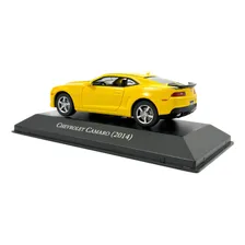 Miniatura Chevrolet Camaro 2014 Carros InesquecÃveis Ed 139 Cor Amarelo Foto mini 1