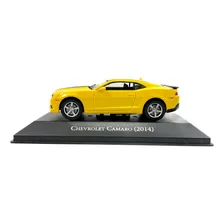 Miniatura Chevrolet Camaro 2014 Carros InesquecÃveis Ed 139 Cor Amarelo Foto mini 3