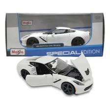 Miniatura Chevrolet Corvette Stingray 2014 Maisto 1/24 Foto mini 2