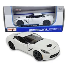 Miniatura Chevrolet Corvette Stingray 2014 Maisto 1/24 Foto mini 1