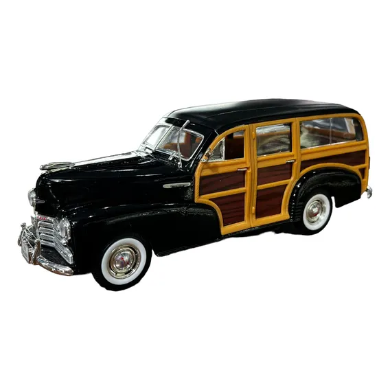 Miniatura Chevrolet Fleetmaster 1948 Preto Welly 1:24 Foto 1