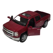 Miniatura Chevrolet Silverado 2014 Ferro 1/46 Coleção Foto mini 3