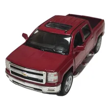 Miniatura Chevrolet Silverado 2014 Ferro 1/46 Coleção Foto mini 2