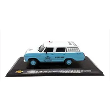 Miniatura Chevrolet Veraneio Patamo Polícia Militar Rio1:43 Cor Azul Foto mini 3