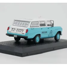 Miniatura Chevrolet Veraneio Patamo Polícia Militar Rio1:43 Cor Azul Foto mini 4