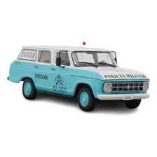 Miniatura Chevrolet Veraneio Patamo Polícia Militar Rio1:43 Cor Azul Foto mini 1