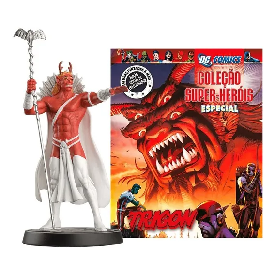 Miniatura Dc Comics Eaglemoss Especial Trigon Foto 1