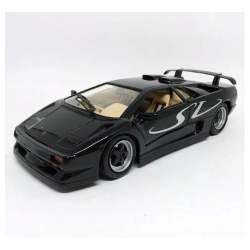 Miniatura De Lamborghini Diablo Sv Preta 1:18 Maisto 31844 Foto 1