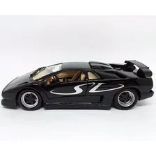 Miniatura De Lamborghini Diablo Sv Preta 1:18 Maisto 31844 Foto mini 2