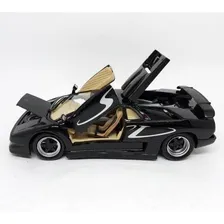 Miniatura De Lamborghini Diablo Sv Preta 1:18 Maisto 31844 Foto mini 4