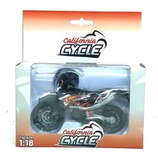 Miniatura De Moto Ktm 690 Enduro R California Cicle Welly Foto mini 4