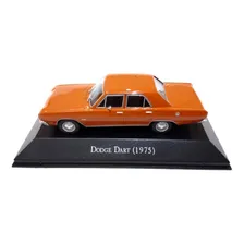 Miniatura Dodge Dart 1975 Carros Inesquecíveis Do Brasil Ixo Cor Abóbora Foto mini 1