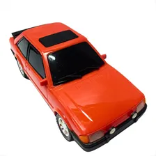 Miniatura Escort Xr3 Ford Anos 80 Coleção Carros Clássicos Cor Vermelho Foto mini 1