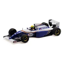 Miniatura F1 Williams Fw16 Senna Gp 1994 1:18 Minichamps Cor Branco Foto mini 1