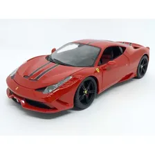 Miniatura Ferrari 458 Speciale Ferrari Signature 1:18 Burago Foto  mini 1