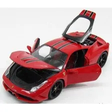 Miniatura Ferrari 458 Speciale Ferrari Signature 1:18 Burago Foto mini  3