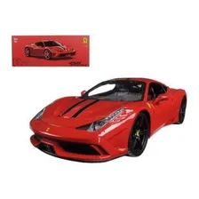 Miniatura Ferrari 458 Speciale Ferrari Signature 1:18 Burago Foto mini 4