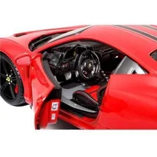 Miniatura Ferrari 458 Speciale Ferrari Signature 1:18 Burago Foto mini  2
