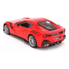 Miniatura Ferrari F12tdf Bburago Vermelha 1:24 Foto mini 2