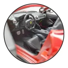 Miniatura Ferrari F12tdf Bburago Vermelha 1:24 Foto mini 3