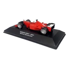 Miniatura Ferrari F2001 2001 Michael Schumacher Edição 02 Luppa Foto mini 2