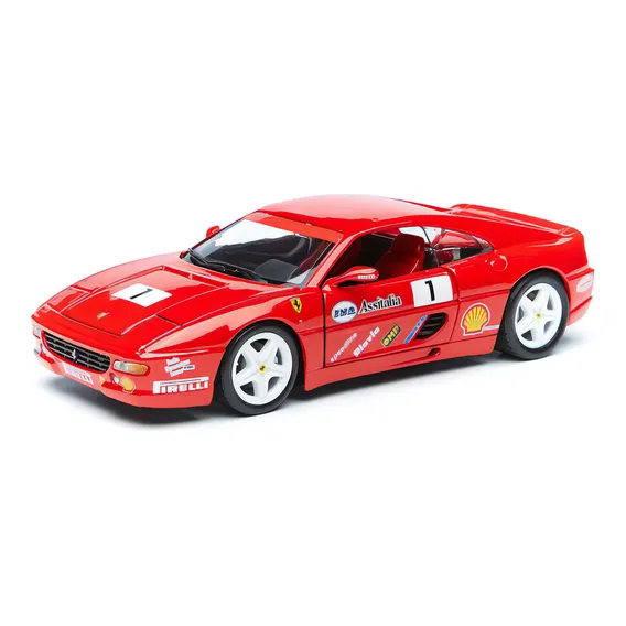 Miniatura Ferrari F355 Challenge - Bburago - Escala 1:24 Foto 1